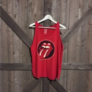 Rolling Stones Zip Code Tour Tank EUC